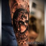 татуировка за мъже №552 - интересна версия на модела, която може лесно да се използва за трансформиране и прилагане като татуировка на гърба за мъже