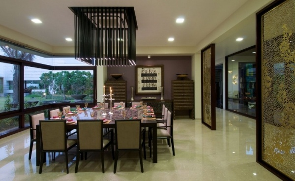 Jedálenský dizajnový nábytok s volánovým dizajnom Osvetlenie jedálne, dizajnový nábytok, ozdobný dom, architektúra