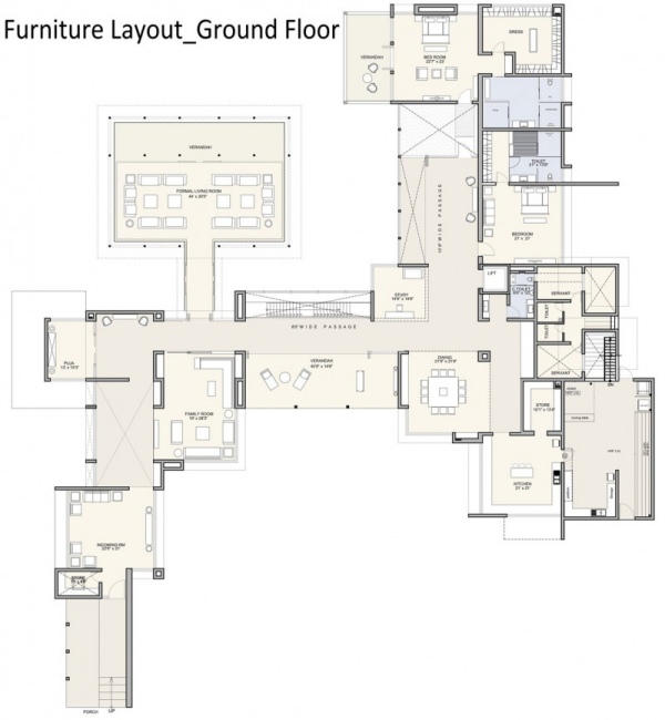 Pôdorys volánového domu Pôdorysy volánového domu