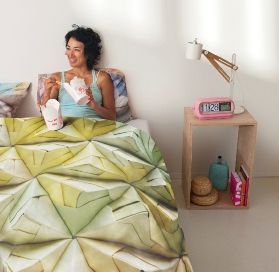 Origami posteľná bielizeň-japonské umenie