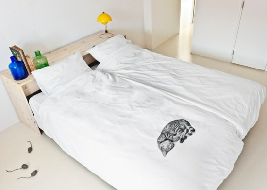 chladná posteľná bielizeň spálňa deco kat