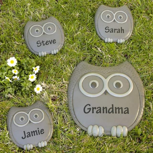 zvierací tvar sova zábavný názov kvety tráva