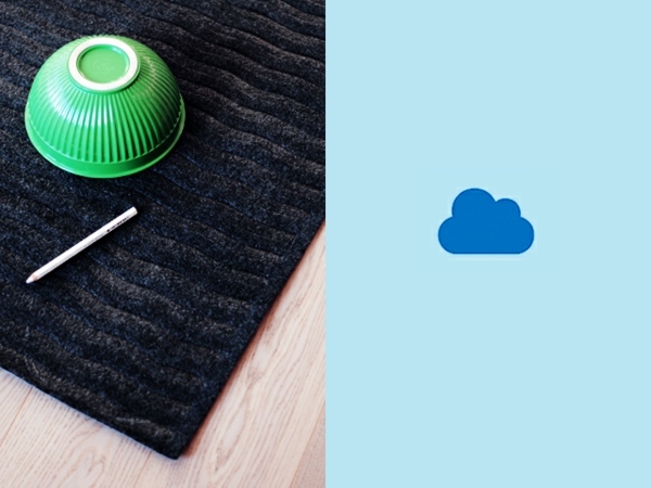 Ručné inštrukcie tvar oblačnosti rohožky