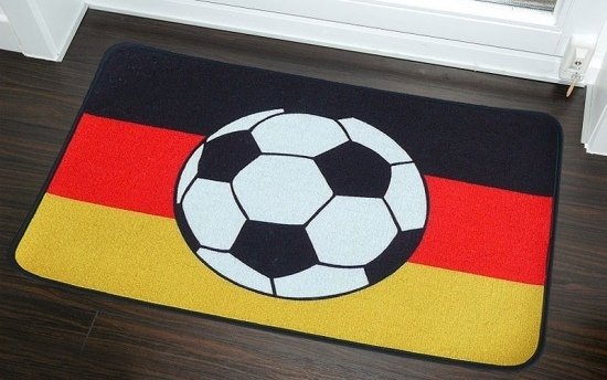 Dizajn rohože Futbal Nemecko Rohožka Futbal Nemecko moderný dizajn