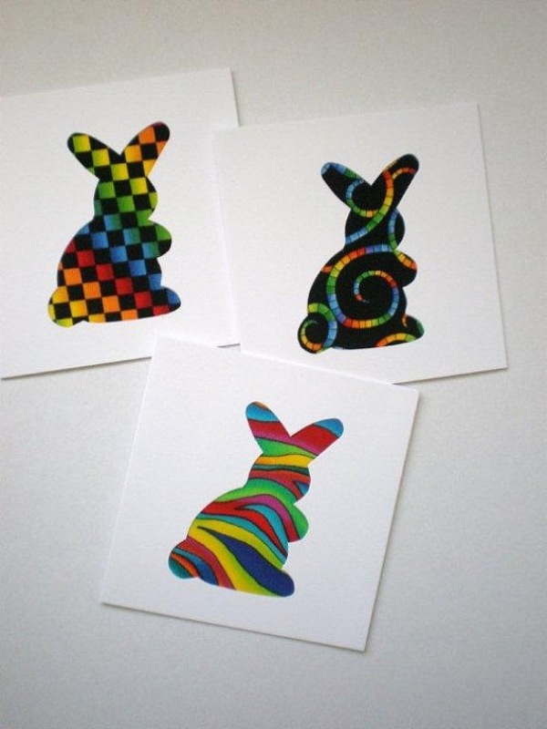 Nápady na kreatívne veľkonočné karty sami-tip na darček pre deti a rodičov