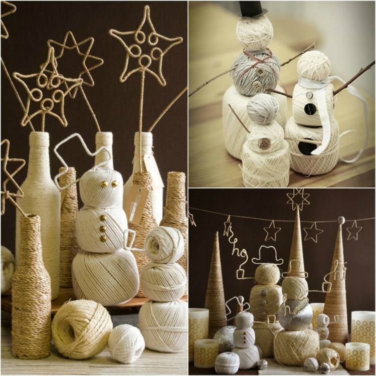 Snehuliaka si môžete vyrobiť aj z guľôčok vlny alebo sisalu snehuliak-drotarove-gulicky-z-vlny-remeslo-drôt-sisal-priadze-sviečky-fľaše-gombíky-hviezdy