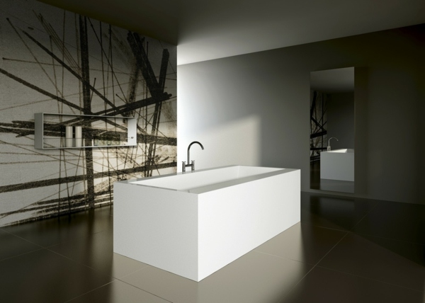 voľne stojací zberný papier do vane