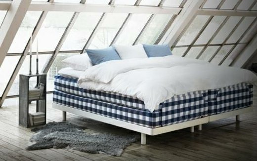 Pohodlná dizajnová posteľ Hästens Pohodlná dizajnérska posteľ Hästens