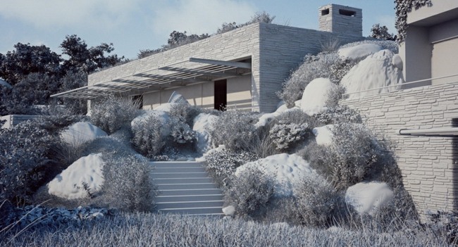 Kamenná fasáda pergola vysnívaný domov prázdniny Korzika Vysnívaná domáca dovolenka Korzika Francúzsko leto