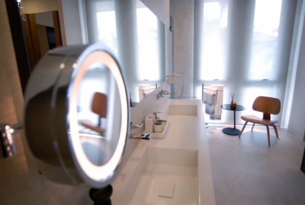 luxusná vila moderný dizajn kúpeľňa štýlová