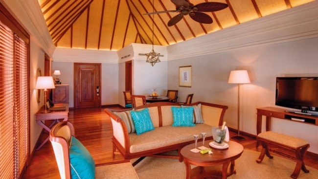 Vytvorenie exotického štýlu chytania a smerovania energií feng-shui Založenie dizajnu v princípe feng shui v exotickom štýle