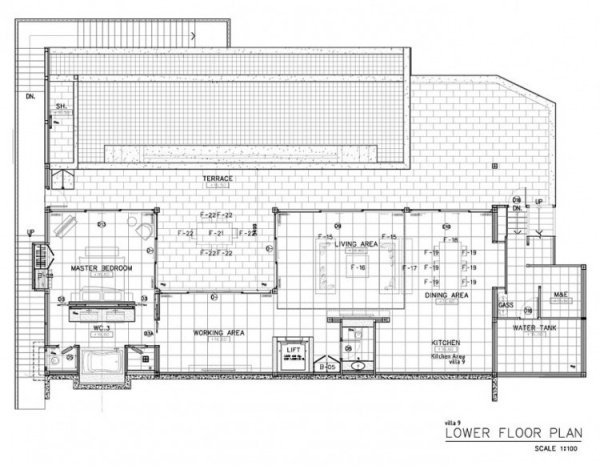 Villa Chi Phucket Plán rezortu Cape Sienna