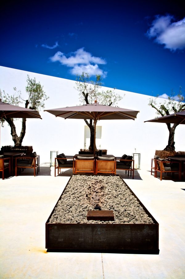 Luxusný prázdninový byt Weingarten ležadlá a slnečníky Luxusný dovolenkový byt Weingarten ležadlá