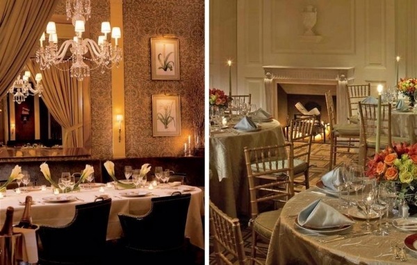 Hotel-The Carlyle-New York-Interiér reštaurácie barokový