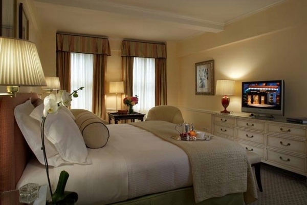 Luxusná hotelová spálňa New York