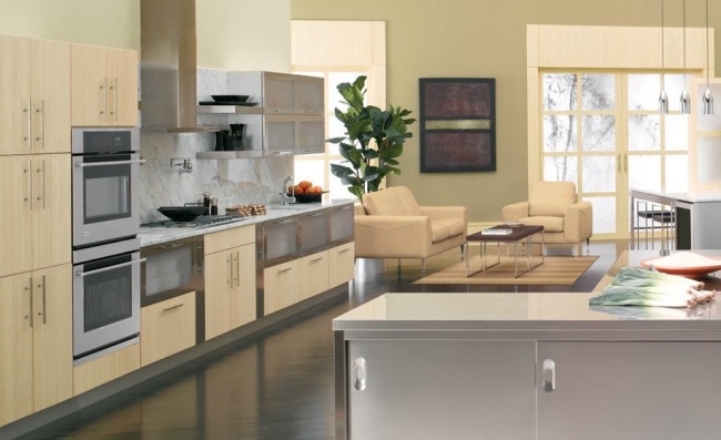 zadná stena mramor luxusný dizajn kuchyne ohýbané drevo zadná stena mramorový luxusný dizajn kuchyne z ohýbaného dreva