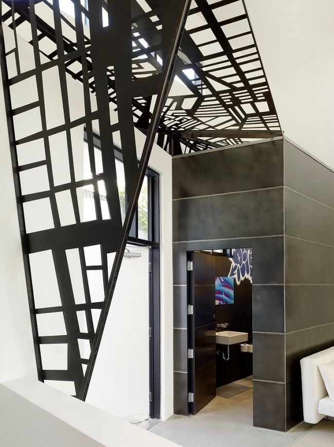 Vstupný priestor pre prístrešok z oceľovej konštrukcie Dizajn Venice-Loft Apartment-Gary-Hutton