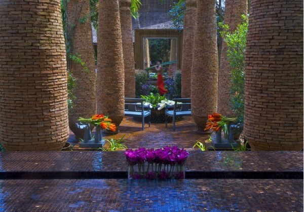 luxusný rezort thajsko kamenný materiál luxusný rezort v thajsku kamenný materiál