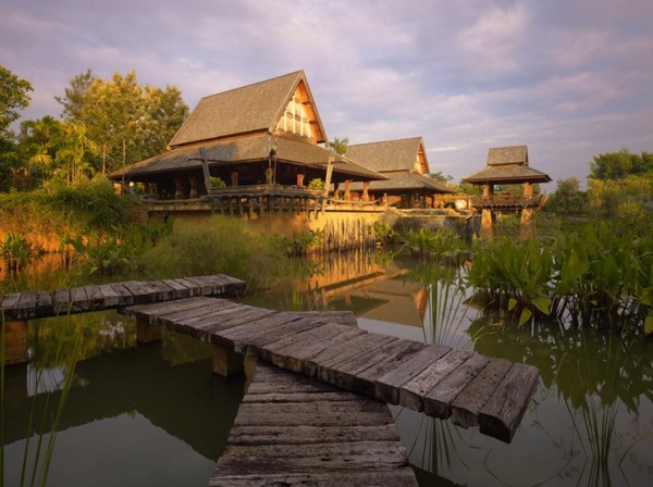 luxusný rezort v thajsku exotický
