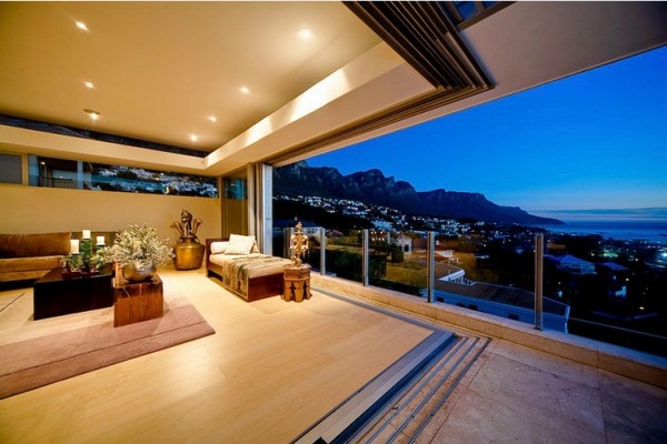 luxusná vila v Kapskom meste, posedenie