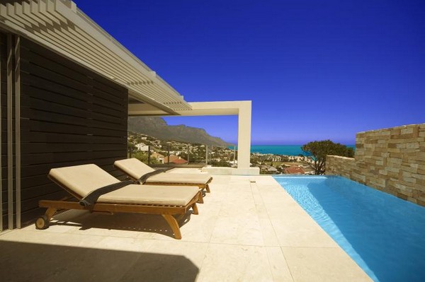 luxusná vila v ležadlách v Kapskom Meste