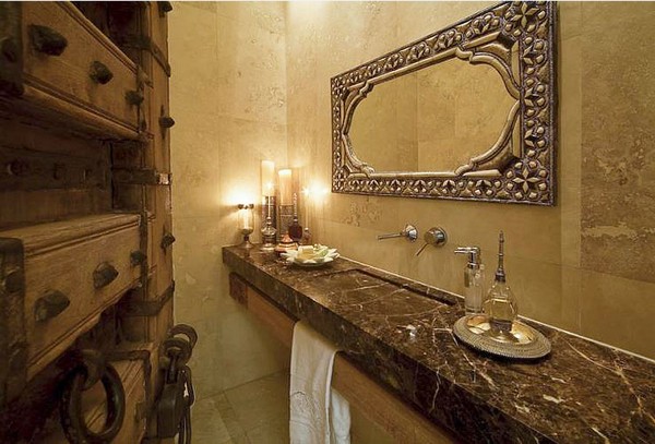 luxusná vila v Kapskom Meste umývadlo