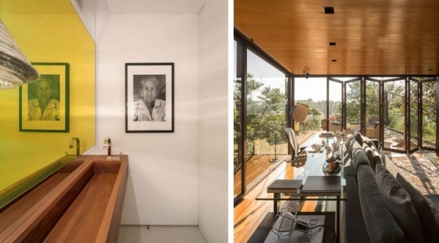 vila luxusný interiérový dizajn farebná schéma žlté akcenty Limantos-Residenz-sao-paulo