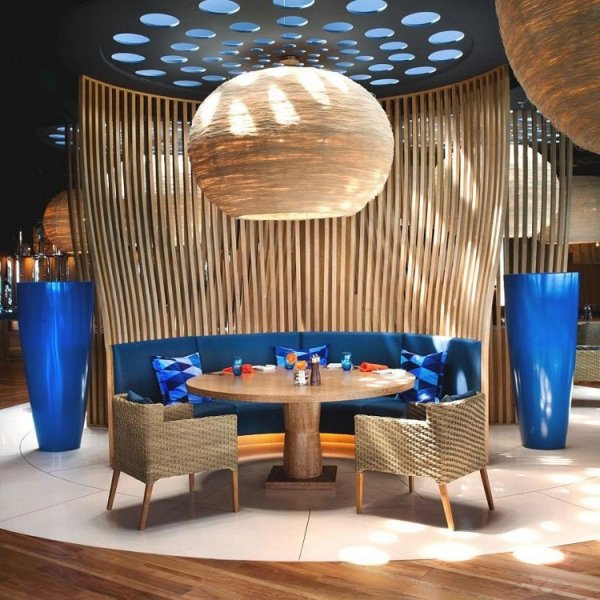 jedálenský kút moderný prázdninový dom rezort Koh Samui