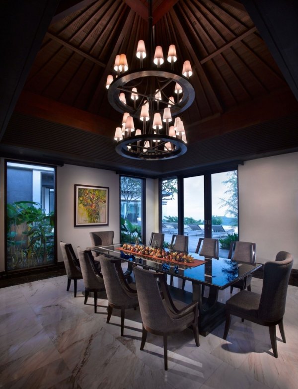 Luxusný jedálenský luster-Banyan Tree-Resort Bali