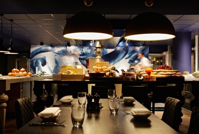 andaz amsterdam restaurant marcel wanders black