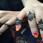 Снимка проста мехенди рисунка от 03.08.2018 №003 - проста рисунка мехенди -