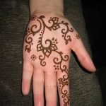 Снимка прости рисунки мехенди от 03.08.2018 №032 - проста рисунка мехенди -