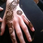 Снимка проста мехенди рисунка от 08/03/2018 №088 - проста мехенди рисунка -