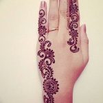 Снимка проста мехенди рисунка от 08/03/2018 №102 - проста рисунка мехенди -