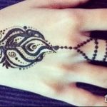 Снимка проста рисунка мехенди от 08/03/2018 №161 - проста рисунка мехенди -