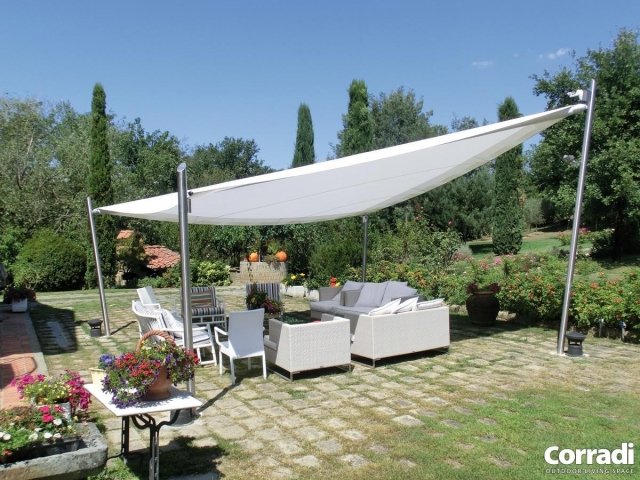 markíza terasa súkromná obrazovka posedenie vonku