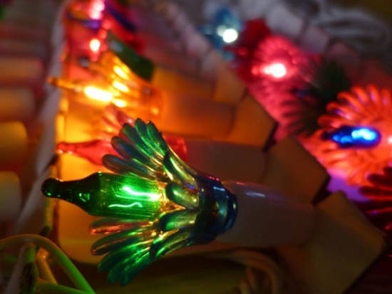 Vianočné svetlá rozprávkové svetlá tvarujú viac farieb farebné rozprávkové svetlá rôzne farebné tvary