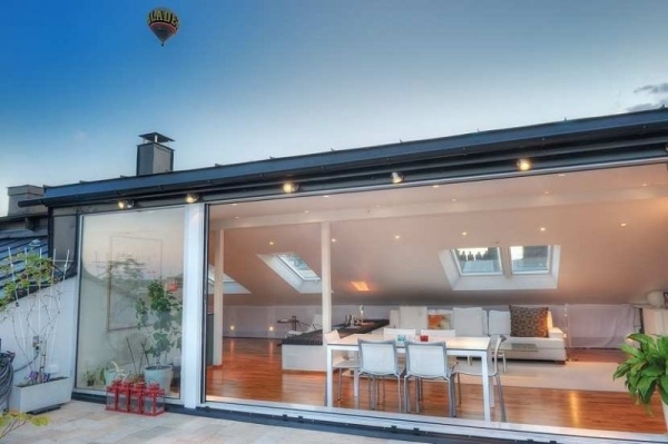 Mezonetový byt štokholmská strešná terasa Mezonetový byt-štokholm-strešná terasa