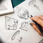 kis tetoválások lányoknak vázlatok 2019.08.14. №016 - vázlatok kis tetoválás -