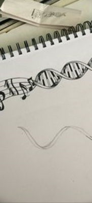 tetoválás zene kis vázlatok 2019.08.14. №005 - vázlatok kis tetoválás -