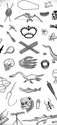 kis tetoválás vázlatok 2019.08.14. №009 - vázlatok kis tetoválás -