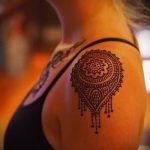 mandala szerelem tetoválás - fotó példa egy kész tetoválásra 01052016 -ból 3