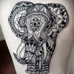 mandala a láb tetoválásán - fotó példa egy kész tetoválásra 01052016 -ból 9