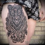 mandala a láb tetoválásán - fotó példa a kész tetoválásra 01052016 -ból 15