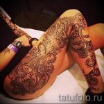 mandala a láb tetoválásán - fotó példa egy kész tetoválásra 01052016 -ból 17