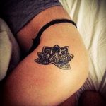 mandala a láb tetoválásán - fotó példa egy kész tetoválásra 01052016 28 -ból