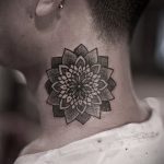mandala nyak tetoválás - fotó példa a kész tetoválásra 01052016 -ból 1