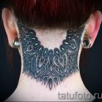mandala a nyak tetoválásán - fotó példa egy kész tetoválásra 01052016 28 -ból