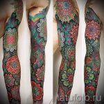 mandala tetoválás színe - fotó példa a kész tetoválásra 01052016 10