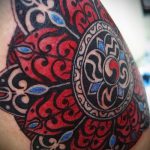 mandala tetoválás színe - fotó példa egy kész tetoválásra 01052016 -ból 17